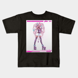 CYBER ☆ GAL PLUS 001!! Kids T-Shirt